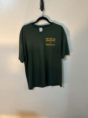 Vintage 1995 AEDC Fall League Softball Participant T-Shirt XL Green